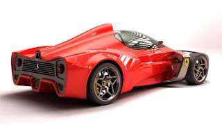 The Ferrari Zobin a beautiful car. 
