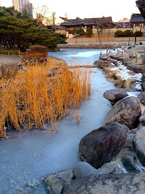 winter Namsangol seoul korea