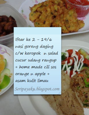 My Kuali: Iftar #2 Cucur udang rangup