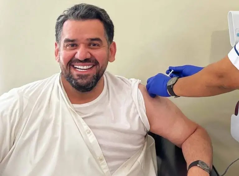 Hussein Al Jasmi reveals that he received the first dose of the Corona vaccine