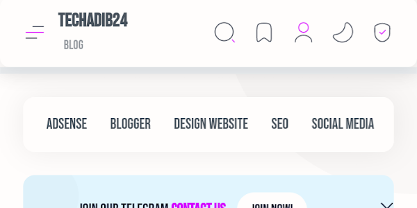 TECHADIB24 UI Redesign Premium Blogger Template Free | TECHADIB24