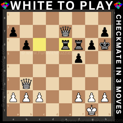 Chess Puzzle: White to Play and checkmate in 3-moves
