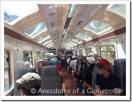 Inside train