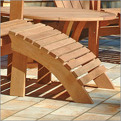 Adirondack Footrest Plans PDF Woodworking