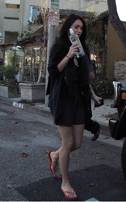 Megan Fox on Robertson Blvd. in Beverly Hills