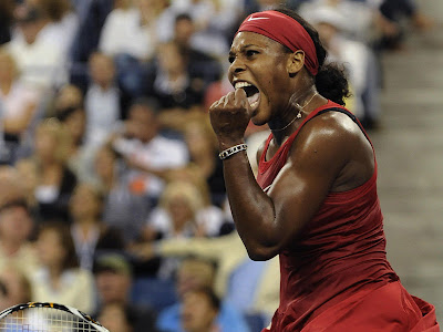 Serena Williams 2009 Us Open Tennis Wallpaper