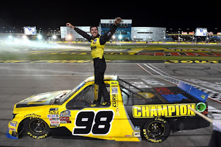 #NASCAR Enfinger Scores First LVMS Victory