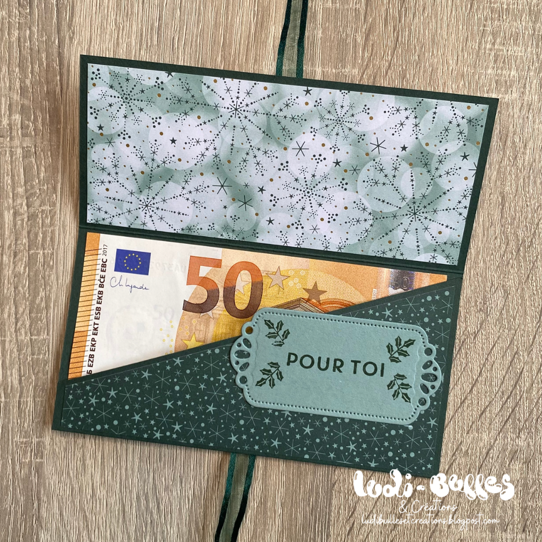 Atelier - Tuto  Carte cadeau porte billet/porte chèque  par