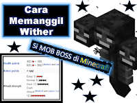 Cara Membuat Wither di Minecraft