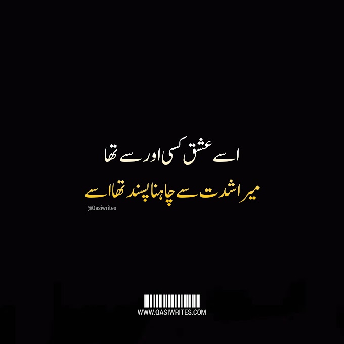 New Best Sad Poetry in Urdu 2 Lines Deep | Sad Urdu Poetry Status - Qasiwrites