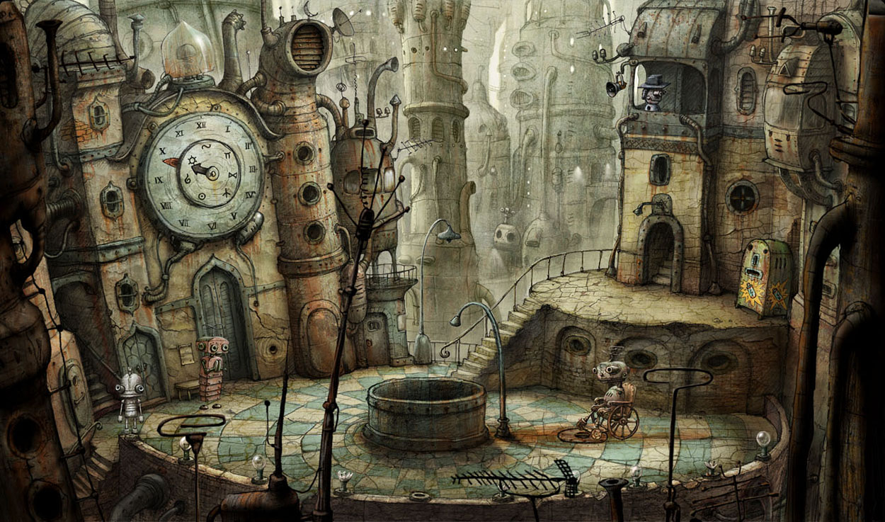 Download Machinarium .Apk Game Android HD wallpaper