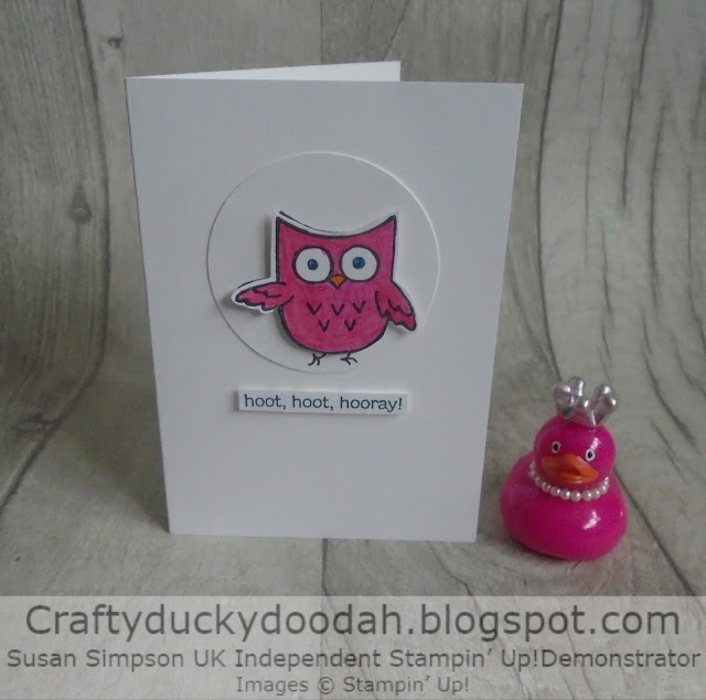 Craftyduckydoodah!, Hoot Hoot Hooray, Susan Simpson UK Independent Stampin' Up! Demonstrator, Supplies available 24/7 from my online store, All inclusive kit, 