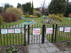 Championship Miniature Golf at Kelsey Park in Beckenham