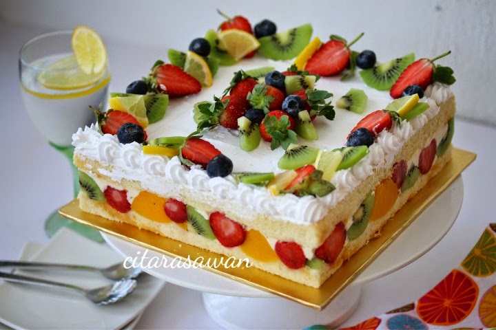 Fruity Tutty Cheesecake ~ Blog Kakwan