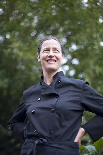 Portrait of Robin Kort, Chef and Sommelier 