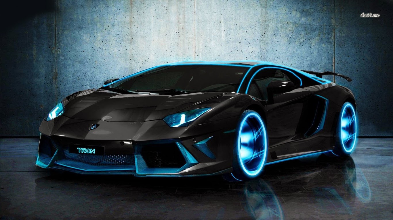 Tron Lamborghini Aventador Cars Wallpapers