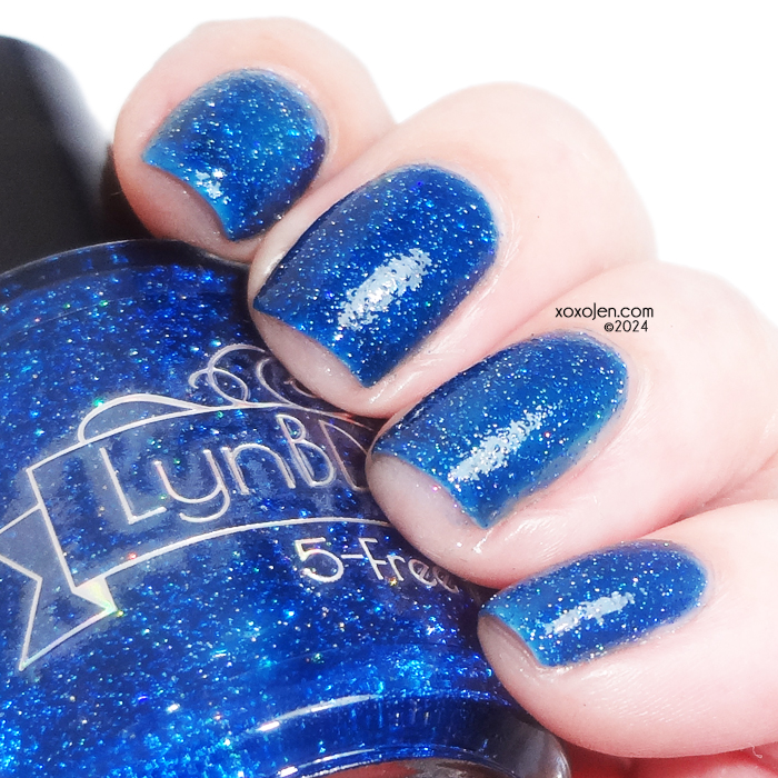 xoxoJen's swatch of LynB Designs: Tardis 2.0 (Throwback)