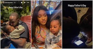 Davido and son