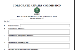 How I Registered Business Name with CAC Nigeria for Less than N5000