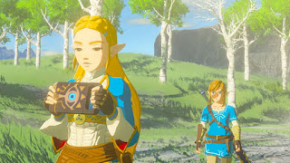 The Legend of Zelda Breath of the Wild Zelda e Link