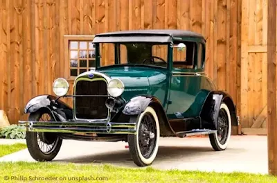 Model-A ford car, سيارة فورد قديمة