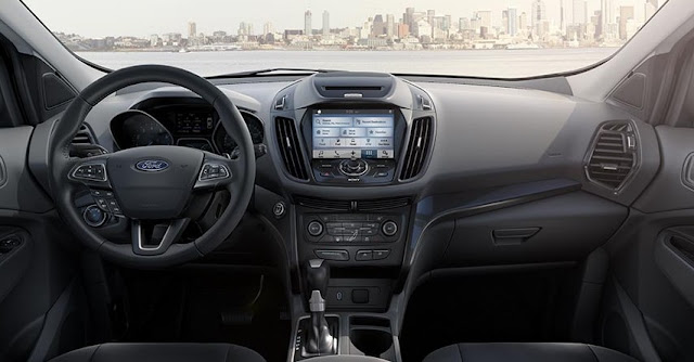 2017 Ford escape interior