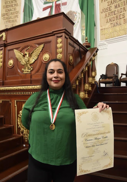 Reconoce Congreso capitalino a luchadoras sociales con la Medalla al Mérito “Hermila Galindo.”