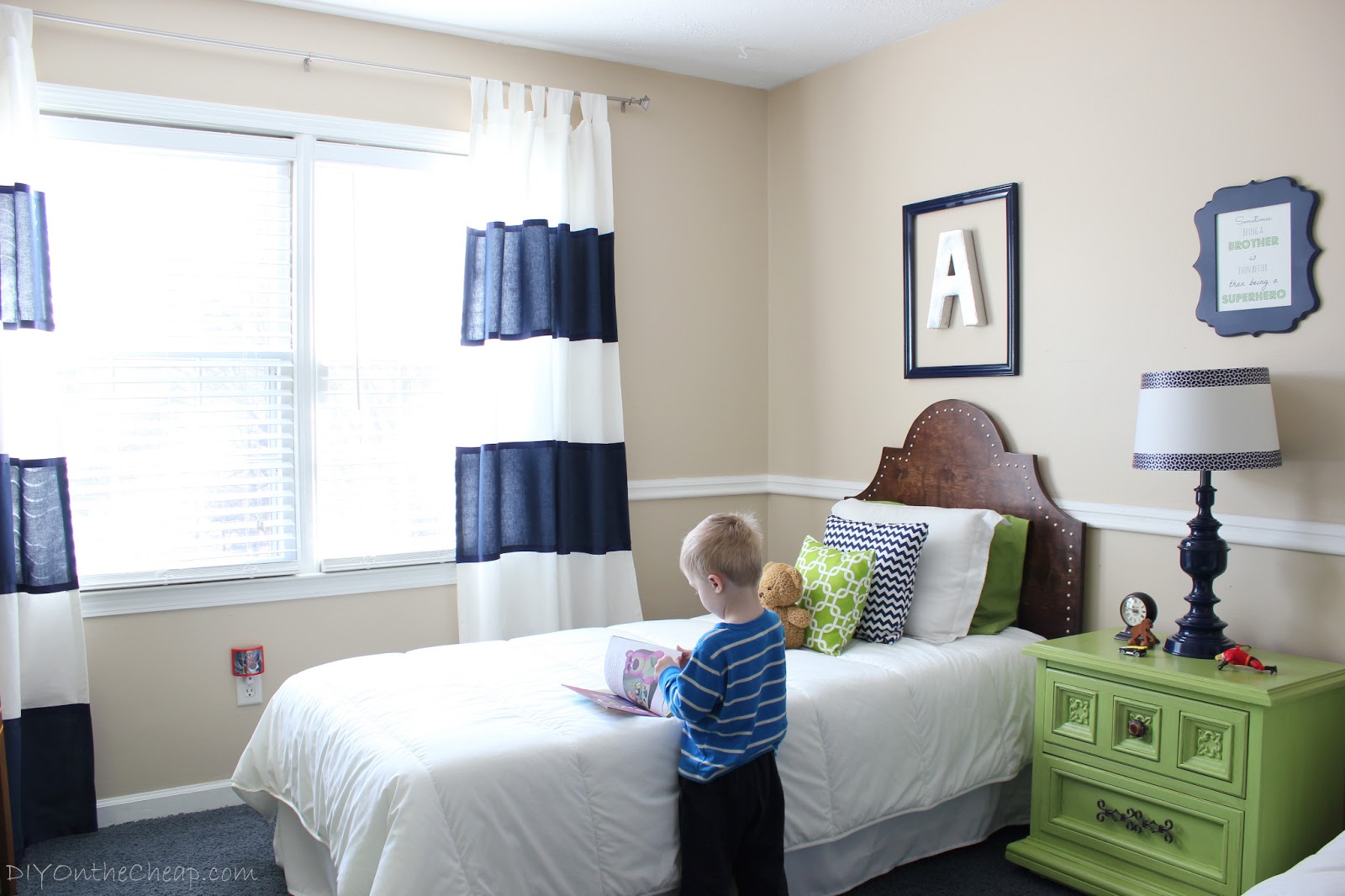 Big Boy Room Transformation Reveal - Erin Spain