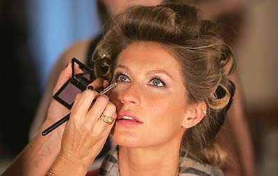 celebrities without makeup Gisele Bundchen