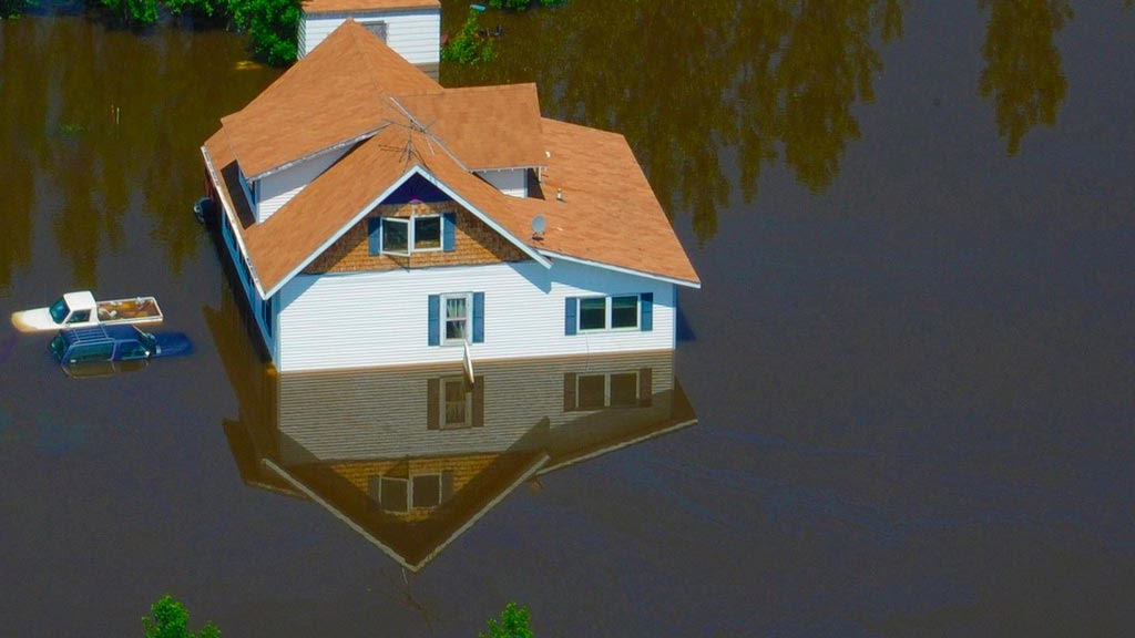 Water Damage - Flooded House
