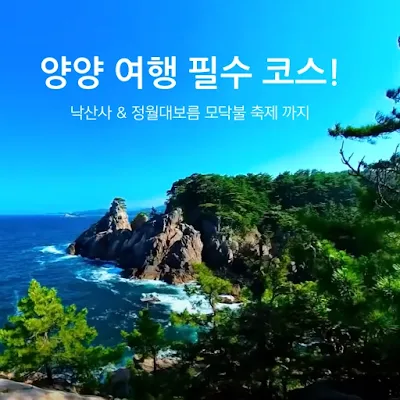 양양 여행 필수 코스 추천