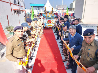 Dog canel ceremony at jolly grant airport