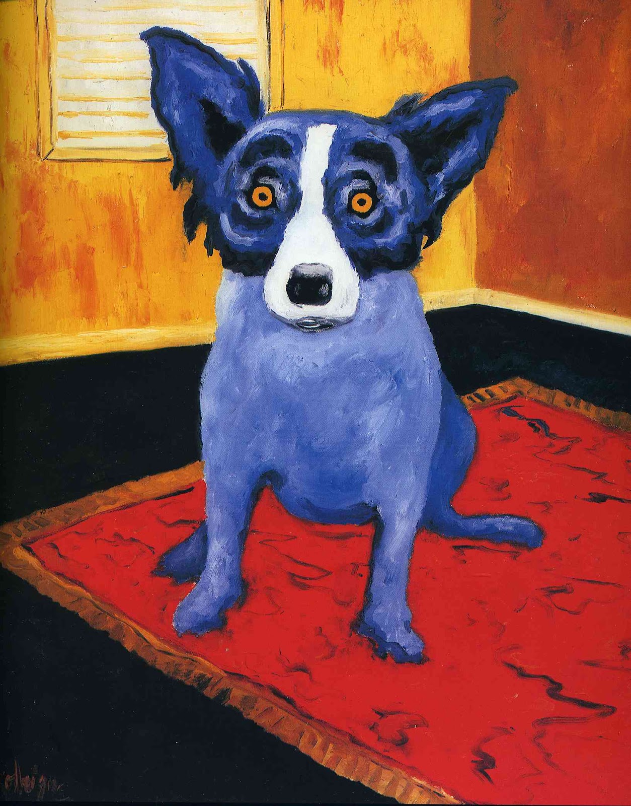 ART NOWA: George Rodrigue blue dog