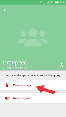 1 Menit Menghapus Grup WA/Whatsapp Secara Permanen (Aman Tanpa Muncul Lagi)