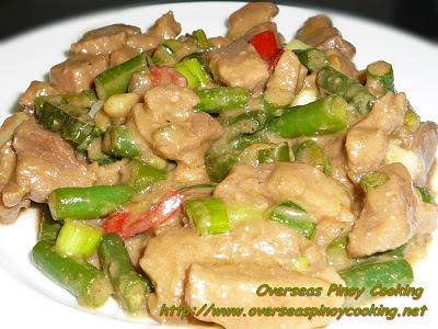 Creamy Bicol Express with Green Beans