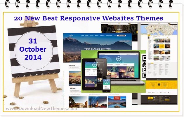 20 New Best Responsive Websites Themes