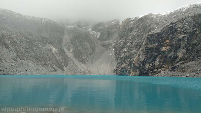 Laguna 69, lago, turquesa, nevado, glaciar