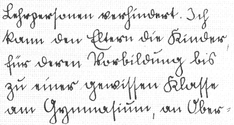 Schriftarten handschrift