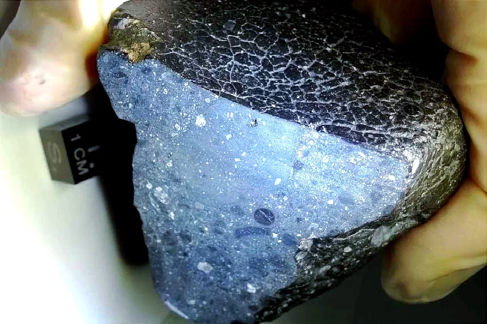 Se descubrió el origen exacto del meteorito belleza negra de marte