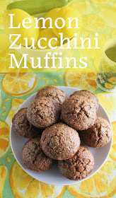 Food Lust People Love: Fresh and fluffy, these lemon zucchini muffins have the added crunch of poppy seeds. I also baked them with stoneground wholegrain flour in addition to the all-purpose stuff, which gives them a little extra oomph of flavor. Delightful!