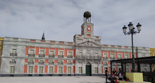 Torrejón de Ardoz, Parque Europa. La Puerta del Sol de Madrid.