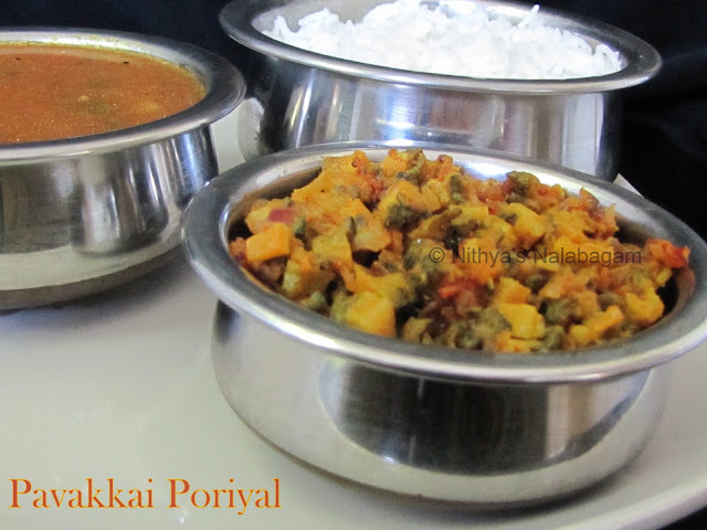 Pavakkai poriyal