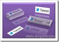 Ilustrasi Tombol Tweet