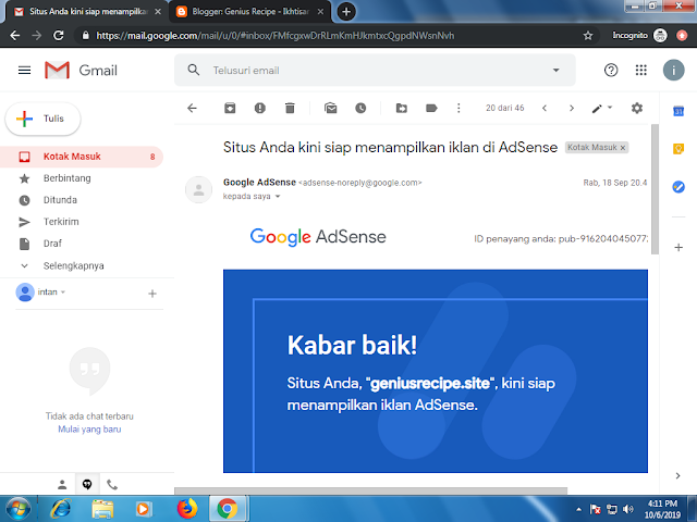 Cara Lolos Add Site Review Adsense Terbaru 