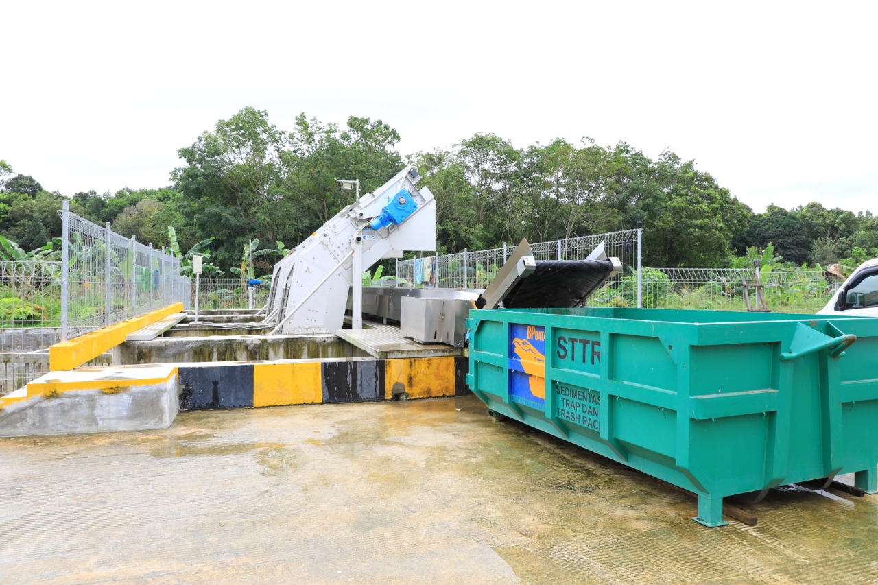 BP Batam Bangun Sedimentasi Trap Trash Rack Untuk Penanganan Pencemaran Lingkungan dan Waduk