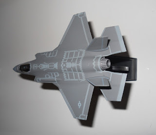 maqueta avion f-35