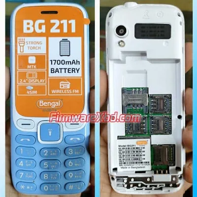 Bengal BG211 4Sim Flash File MT6261