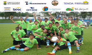 Grêmio Campeão da BH Youth Cup Sub-15 de 2012