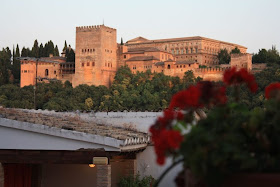Nasrid Palace of La Alhambra from Carmen Aben Humeya