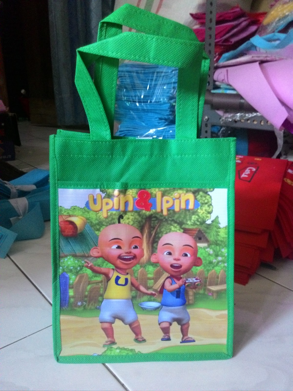 Tas Ultah Anak Murah Upin Ipin Maryabarokahcom Produsen Tas